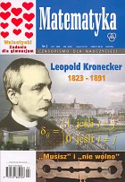 okładka czasopisma Matematyka nr 2 luty 2009 (348)
