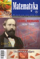 okładka czasopisma Matematyka nr 4 kwiecień 2009 (350)