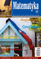 okładka czasopisma Matematyka nr 2 luty 2013 (392)