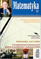 okładka czasopisma Matematyka nr 6 czerwiec 2013 (396)