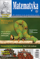 okładka czasopisma Matematyka nr 7 lipiec/sierpień 2013 (397)