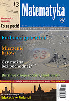 okładka czasopisma Matematyka nr 10 listopad 2013 (400)