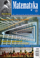 okładka czasopisma Matematyka nr 1 styczeń 2014 (402)